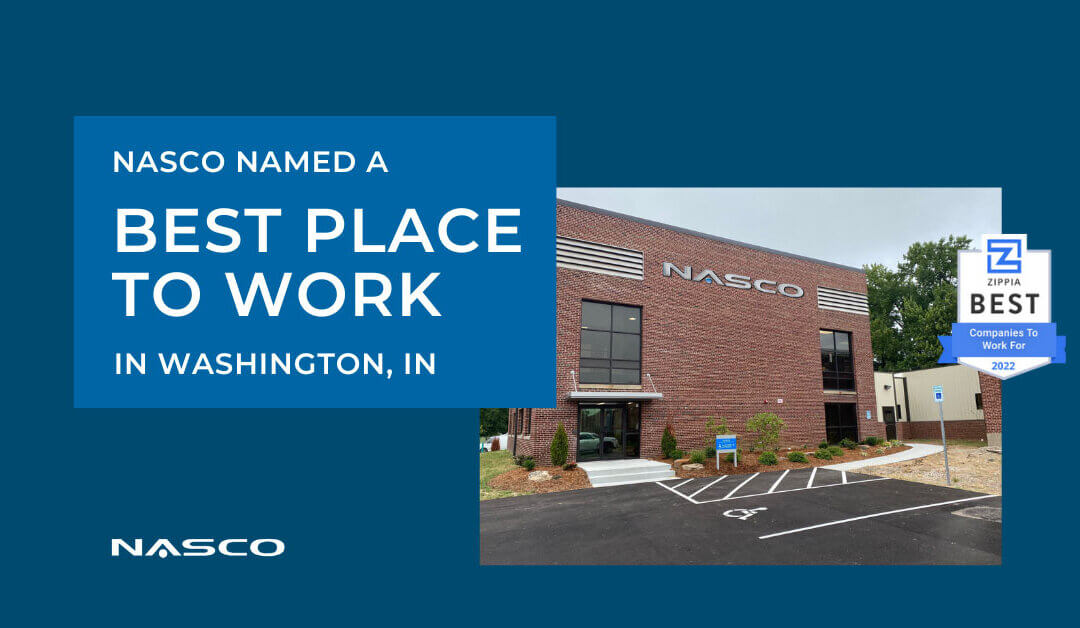 NASCO Inc. included in Washington, Indiana Top Companies to Work For