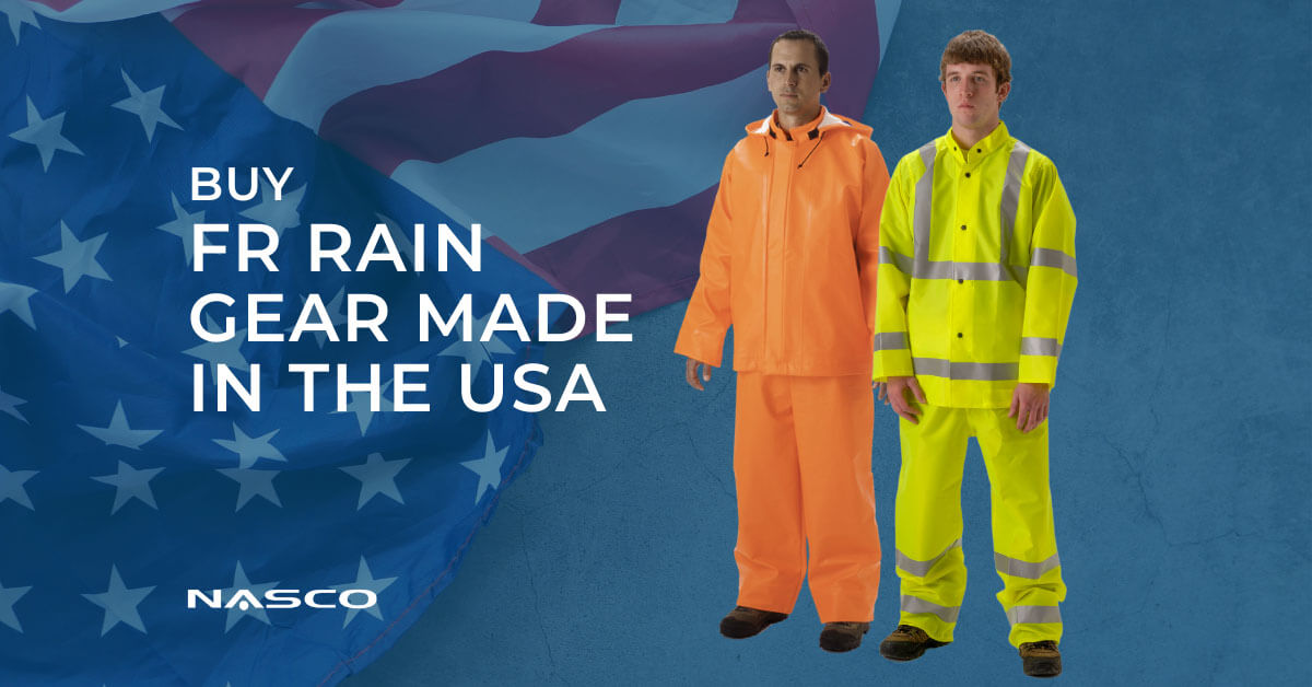 Where Can I Buy FR Rain Gear Made in the USA?
