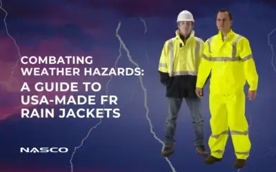 Combating Weather Hazards: A Guide to USA-Made FR Rain Jackets