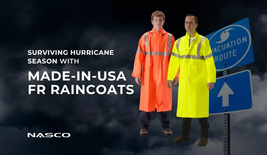 Surviving Hurricane Season with Made-in-USA FR Raincoats