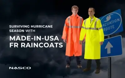 Surviving Hurricane Season with Made-in-USA FR Raincoats