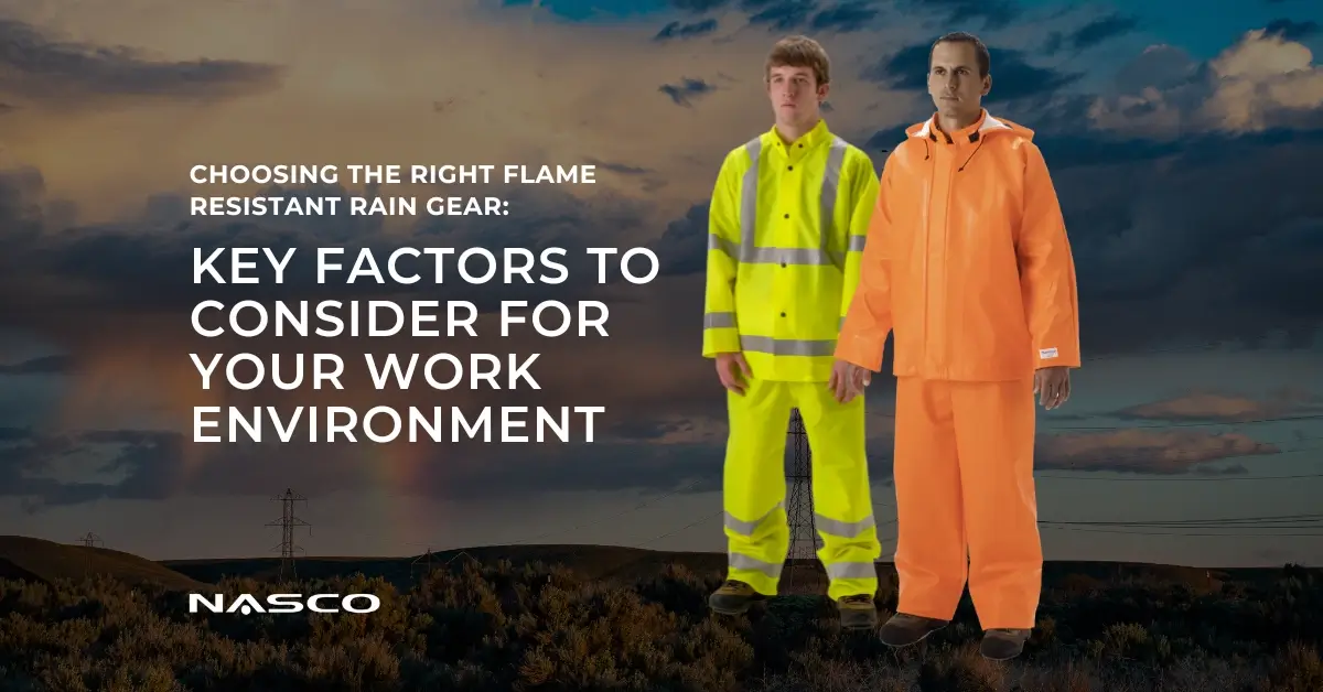 Choosing the Right Flame-Resistant Rain Gear