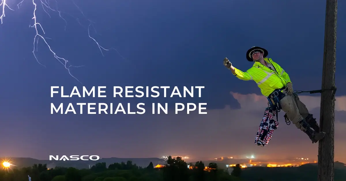 What FlameResistant Material is Used in PPE?