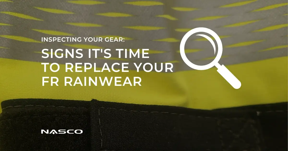 What Are The Signs it's Time to Replace Your FR Rainwear