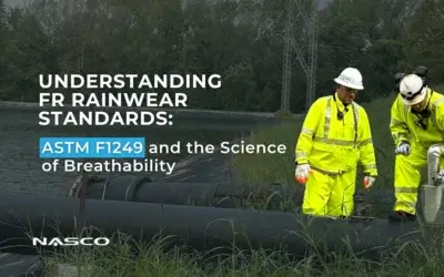 Understanding FR Rainwear Standards: ASTM F1249 and the Science of Breathability