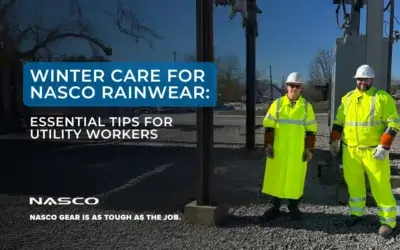 Winter Care for NASCO FR Rainwear: Essential Tips for Utility Workers