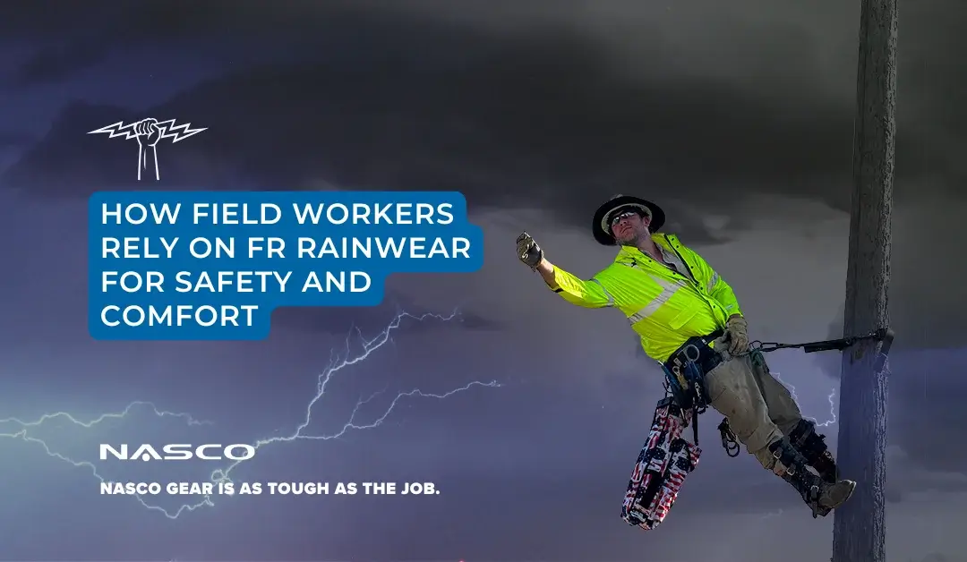 How Field Workers Rely on FR Rainwear for Safety and Comfort