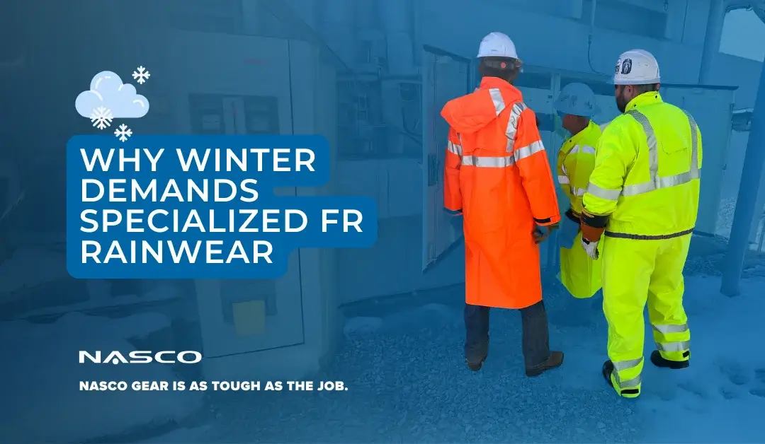 Why Winter Work Requires Specialized FR Rainwear