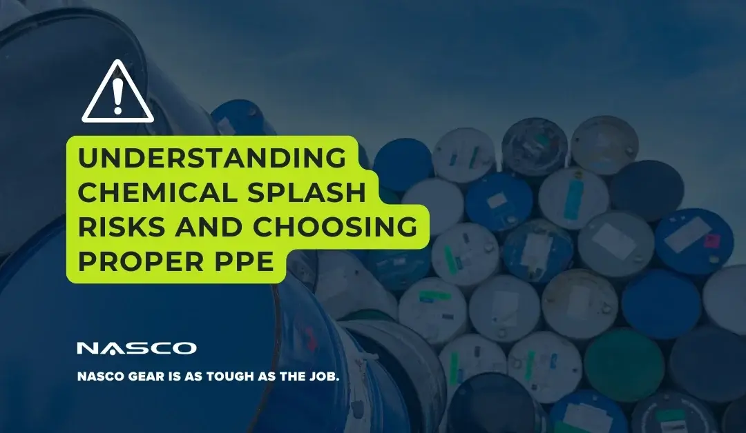 Understanding Chemical Splash Risks and Choosing Proper PPE