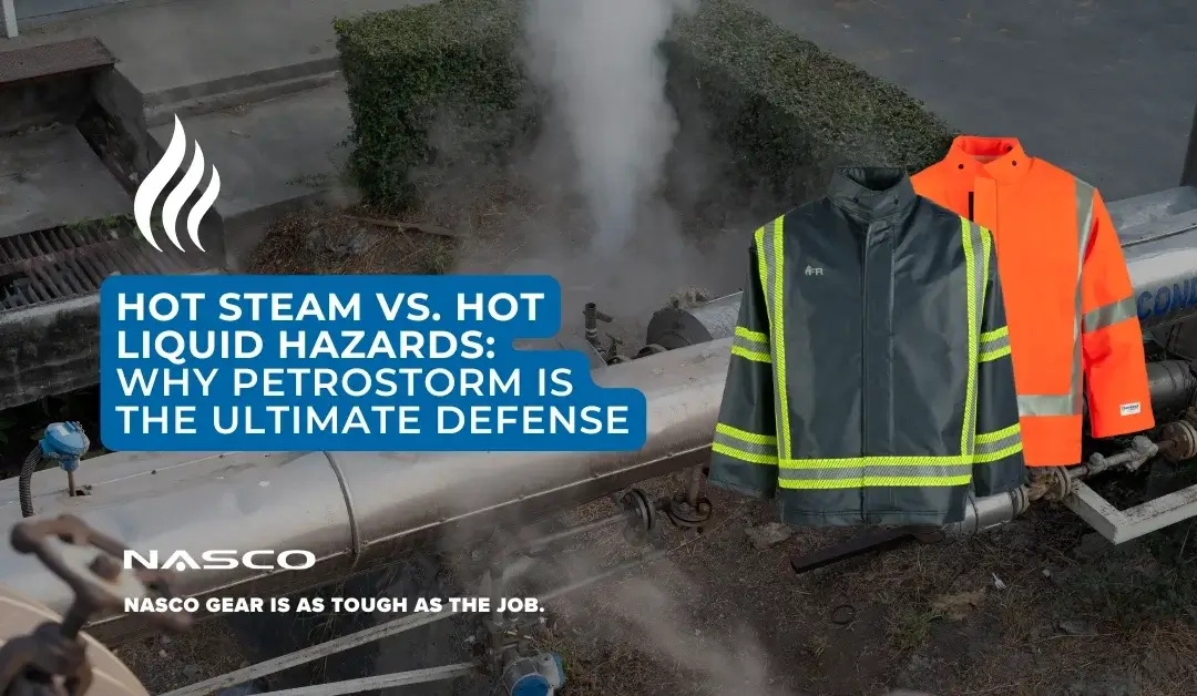 Hot Steam vs. Hot Liquid Hazards: Why PetroStorm Is the Ultimate Defense