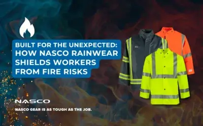 Built for the Unexpected: How NASCO Rainwear Shields Workers from Fire Risks