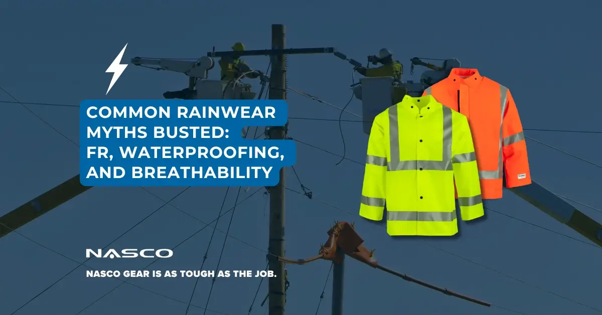 Common Rainwear Myths Busted: FR, Waterproofing, and Breathability
