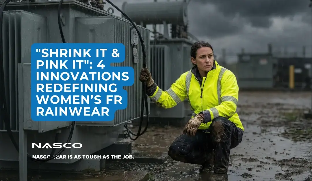 Beyond “Shrink It and Pink It”: 4 Innovations Redefining Women’s FR Rainwear