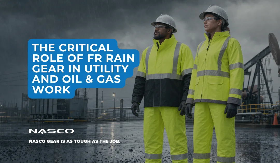The Critical Role of FR Rain Gear in Utility and Oil & Gas Work