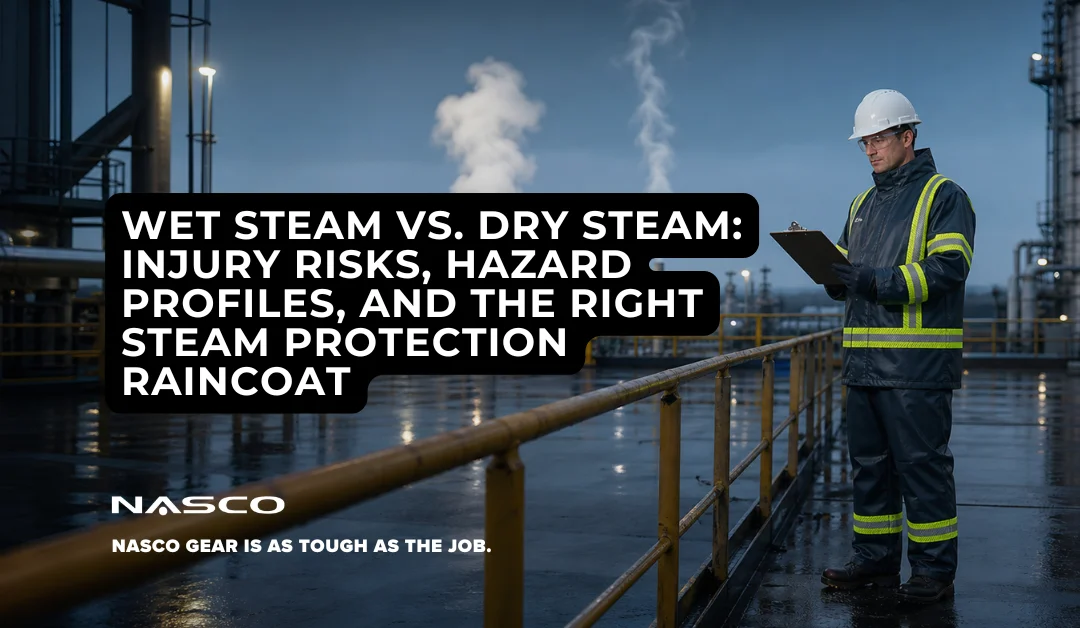 Wet Steam vs. Dry Steam: Injury Risks, Hazard Profiles, and the Right Steam Protection Raincoat